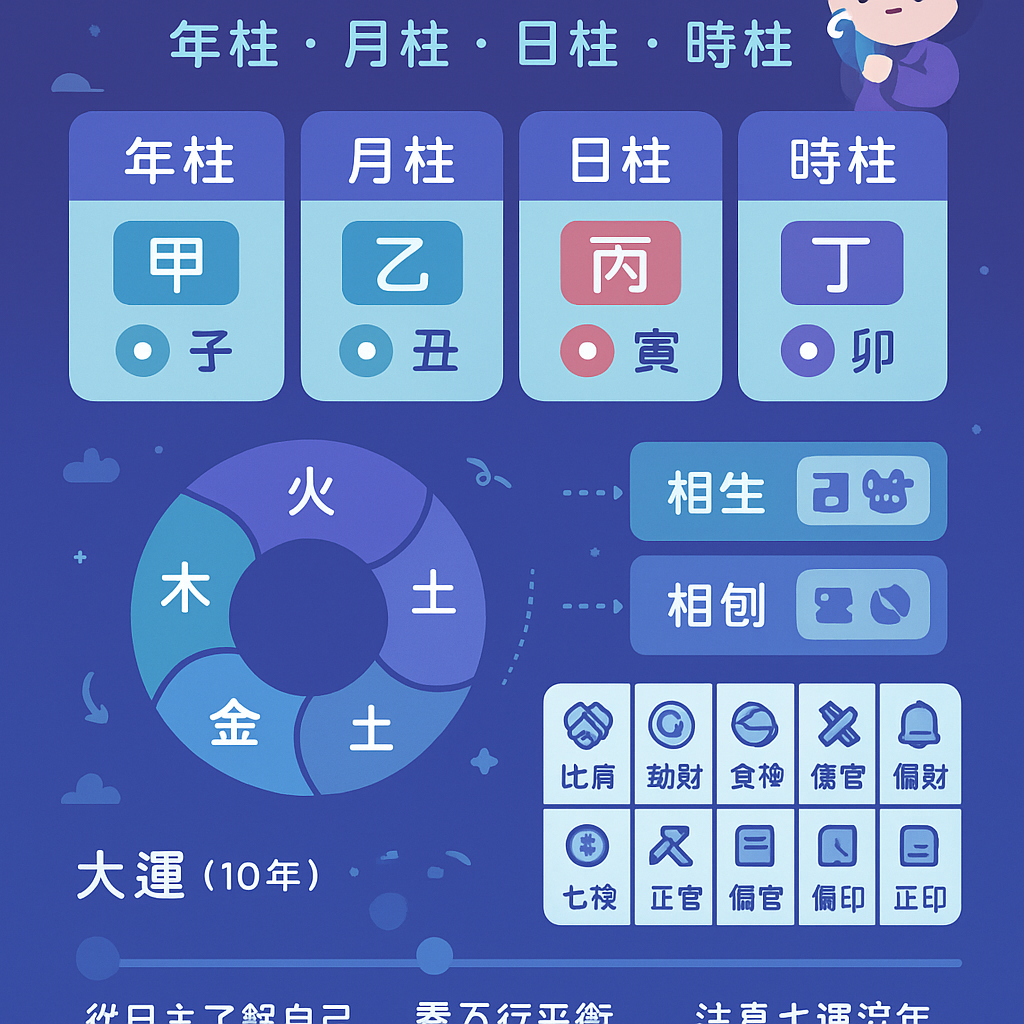 八字入門懶人包